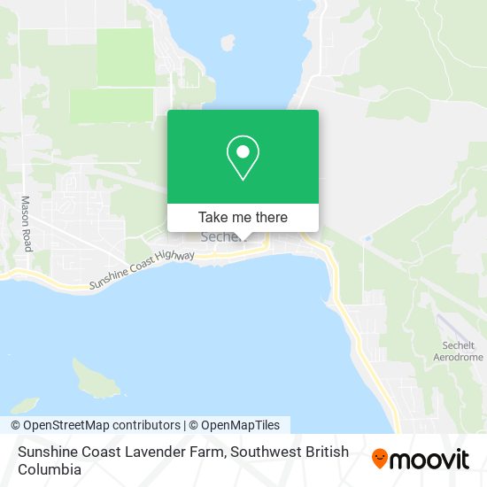 Sunshine Coast Lavender Farm map