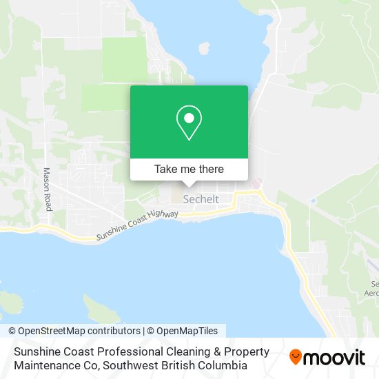 Sunshine Coast Professional Cleaning & Property Maintenance Co map