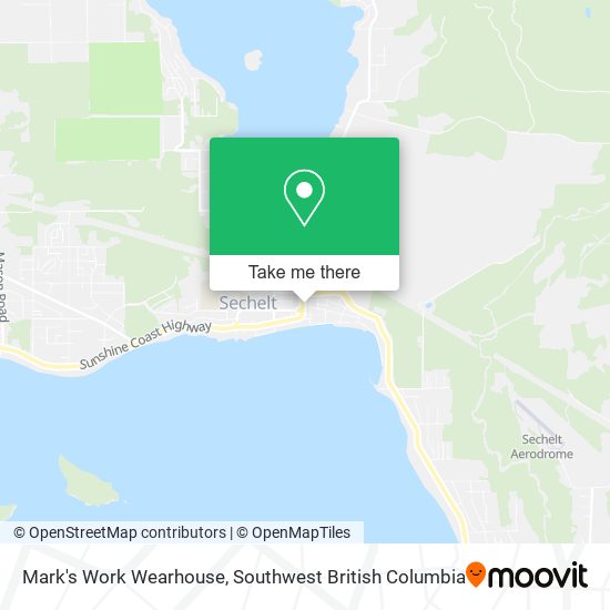 Mark's Work Wearhouse map