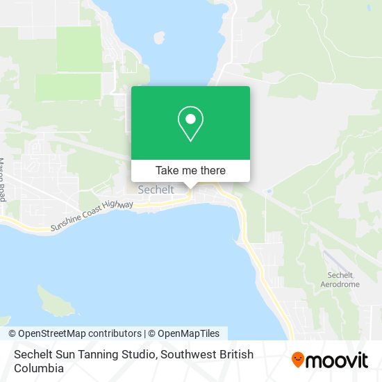 Sechelt Sun Tanning Studio plan