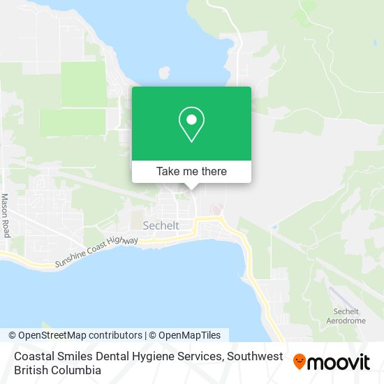 Coastal Smiles Dental Hygiene Services map