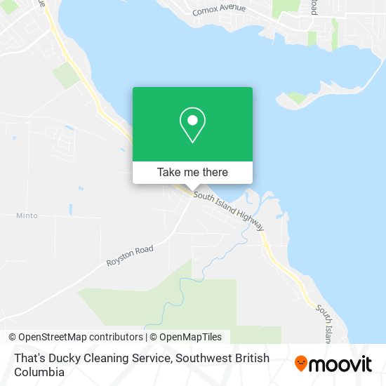 That's Ducky Cleaning Service map