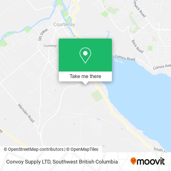 Convoy Supply LTD map