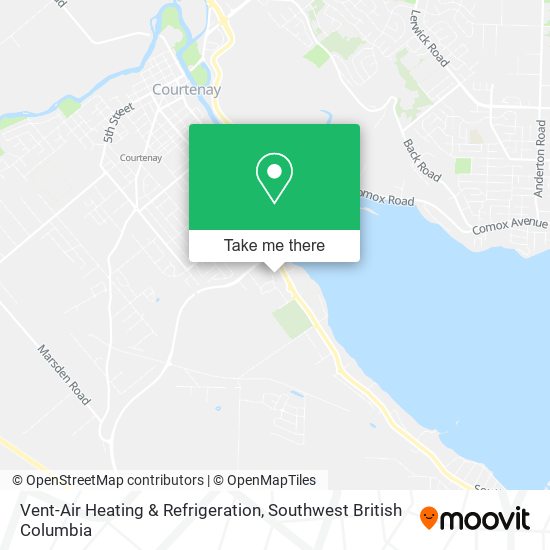 Vent-Air Heating & Refrigeration map