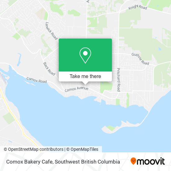 Comox Bakery Cafe map