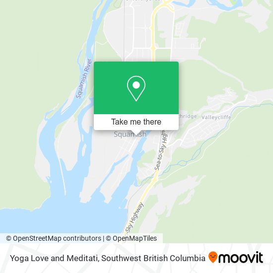 Yoga Love and Meditati map