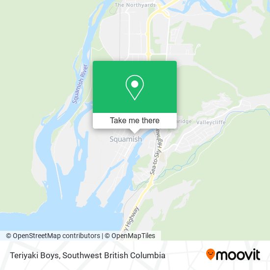 Teriyaki Boys plan