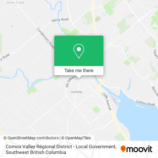 Comox Valley Régional District - Local Government plan