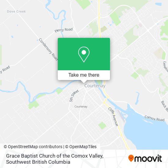 Grace Baptist Church of the Comox Valley plan