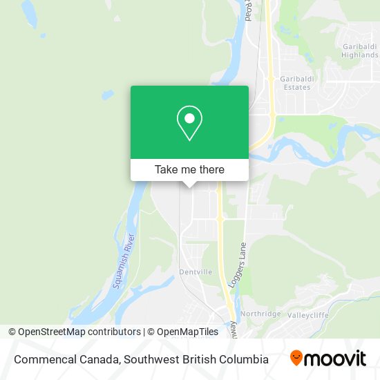 Commencal Canada map