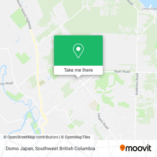 Domo Japan map
