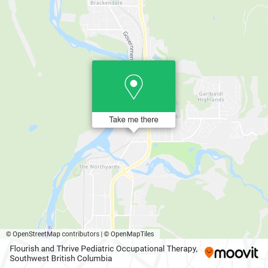 Flourish and Thrive Pediatric Occupational Therapy map