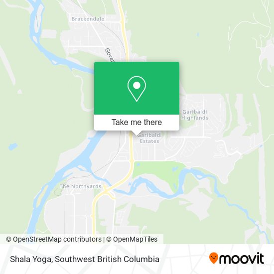 Shala Yoga map