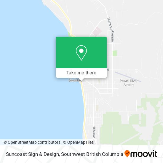 Suncoast Sign & Design map