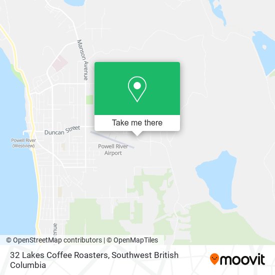 32 Lakes Coffee Roasters map