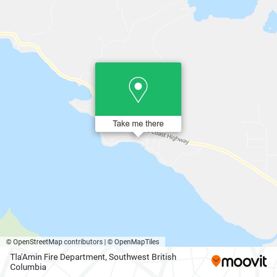 Tla'Amin Fire Department map