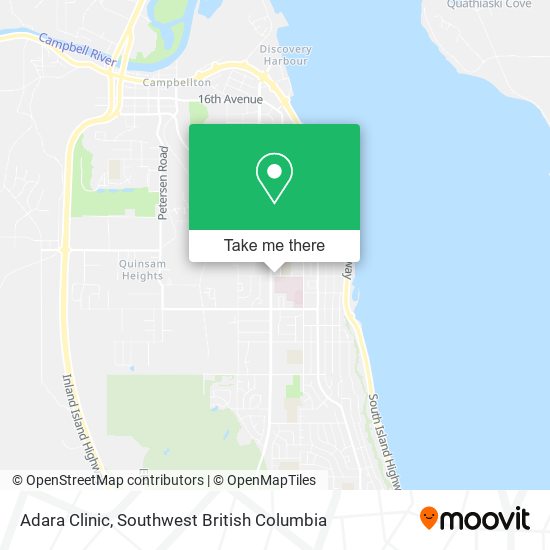 Adara Clinic map