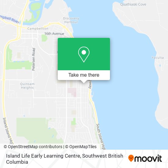 Island Life Early Learning Centre map