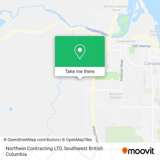 Northwin Contracting LTD map