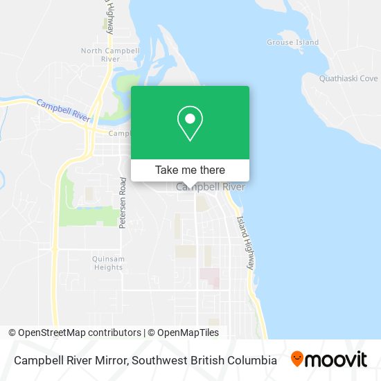 Campbell River Mirror map
