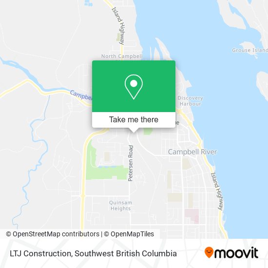 LTJ Construction map