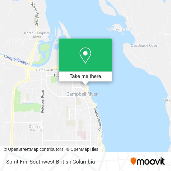 Spirit Fm map