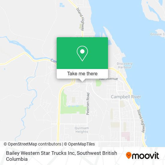 Bailey Western Star Trucks Inc map