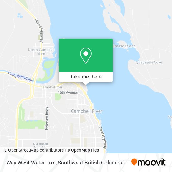 Way West Water Taxi plan