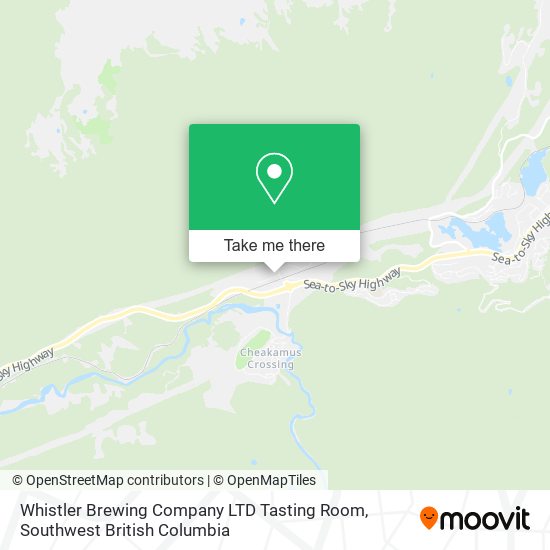 Whistler Brewing Company LTD Tasting Room plan