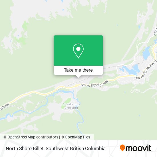 North Shore Billet map