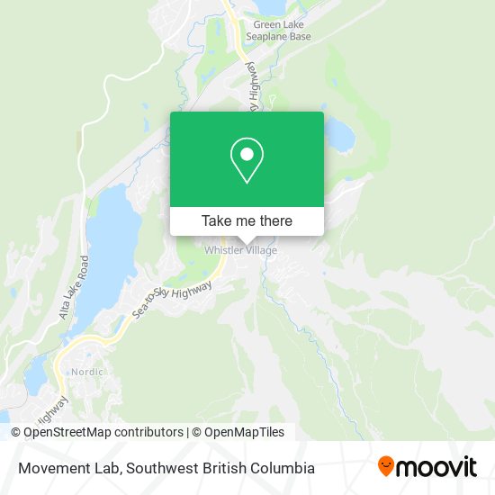 Movement Lab map