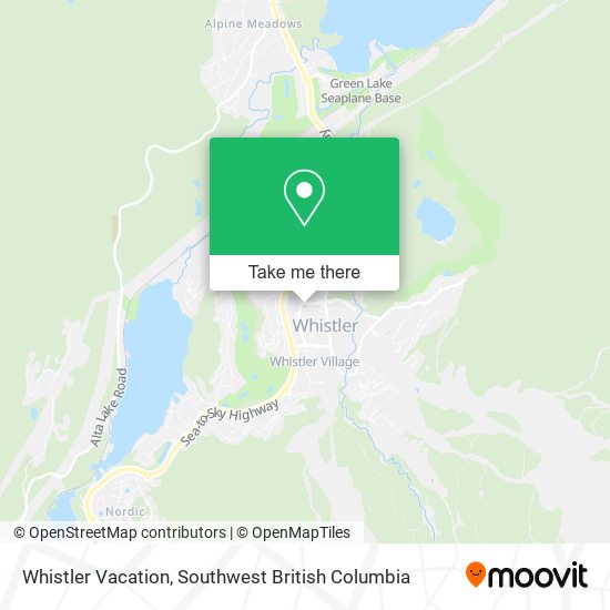 Whistler Vacation plan