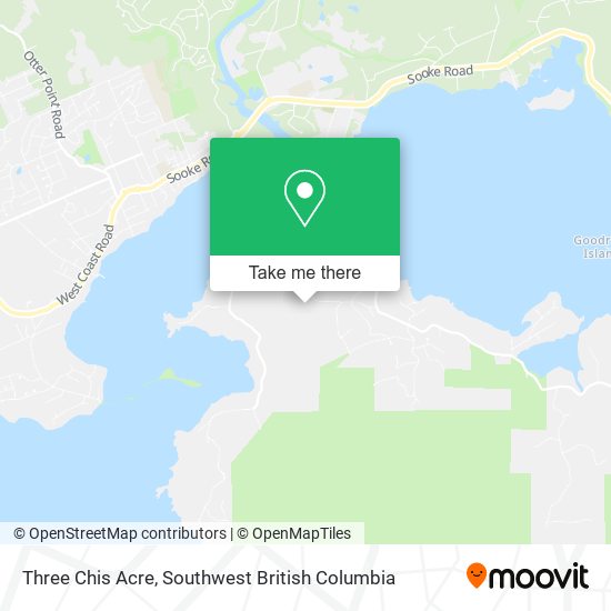 Three Chis Acre map