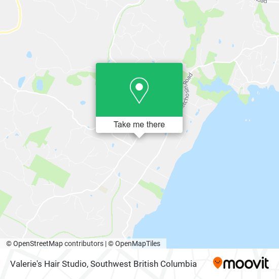 Valerie's Hair Studio map