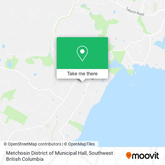 Metchosin District of Municipal Hall map