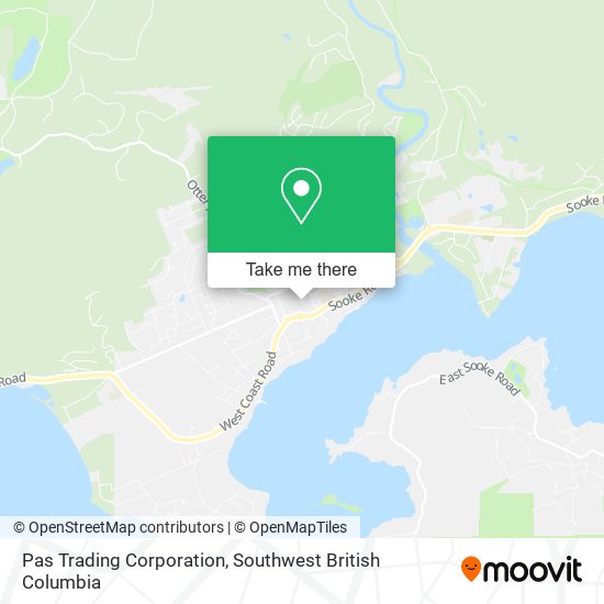 Pas Trading Corporation map