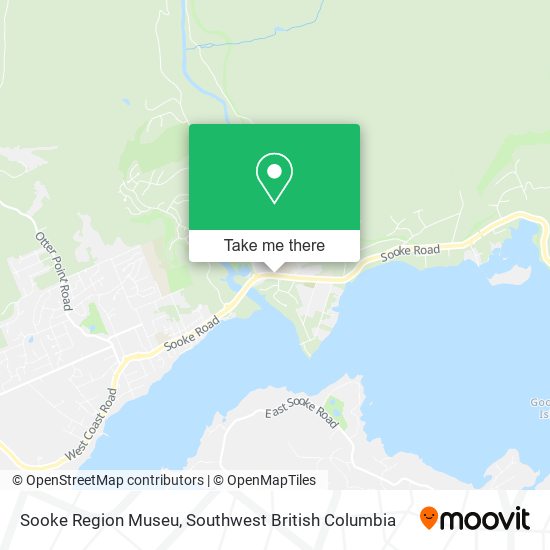 Sooke Region Museu map