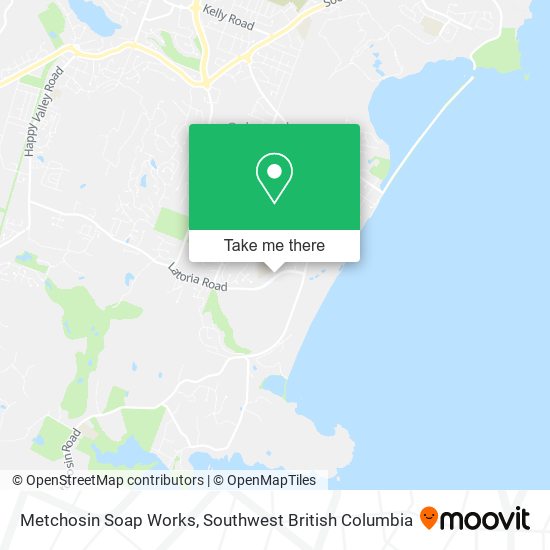 Metchosin Soap Works map