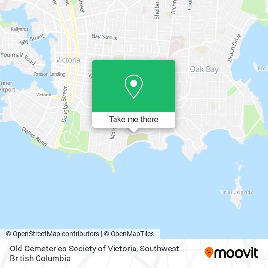 Old Cemeteries Society of Victoria plan