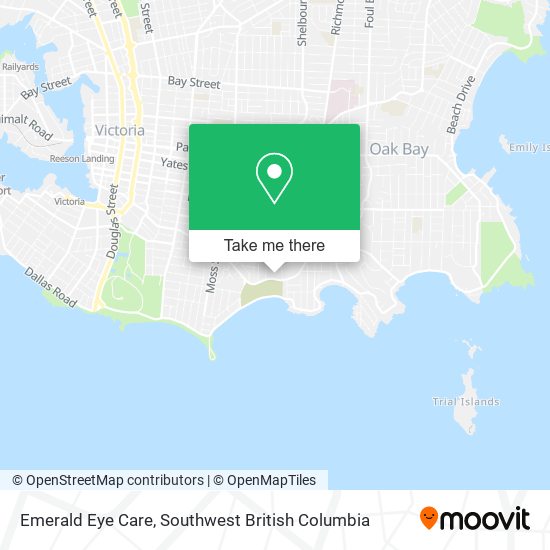 Emerald Eye Care map