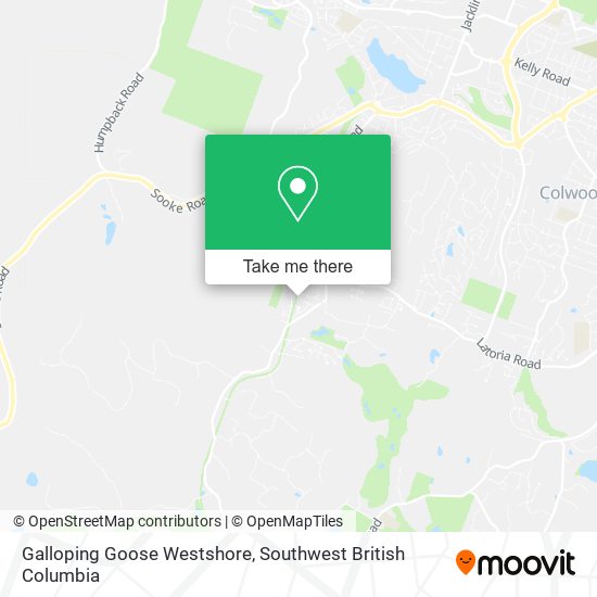 Galloping Goose Westshore plan