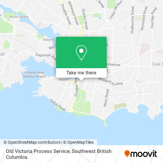 Old Victoria Process Service map