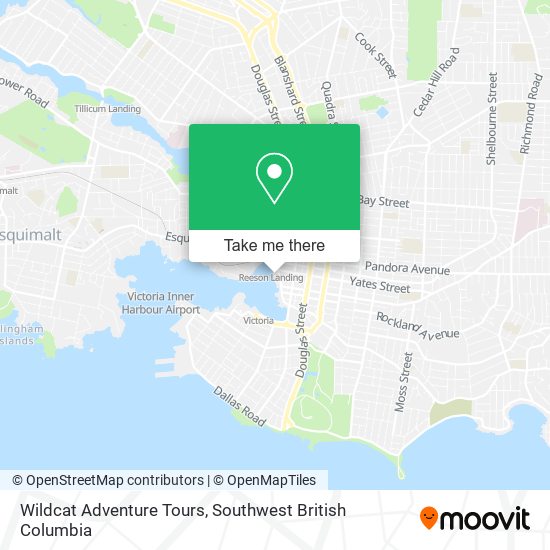 Wildcat Adventure Tours map