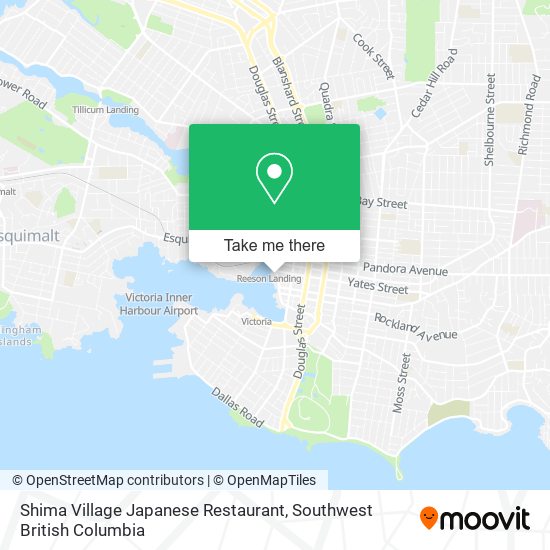Shima Village Japanese Restaurant plan
