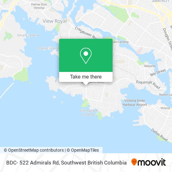 BDC- 522 Admirals Rd map