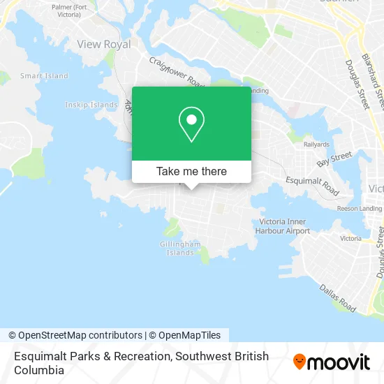 Esquimalt Parks & Recreation map