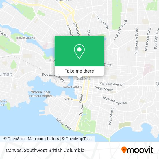 Canvas map