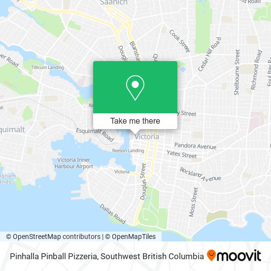 Pinhalla Pinball Pizzeria plan