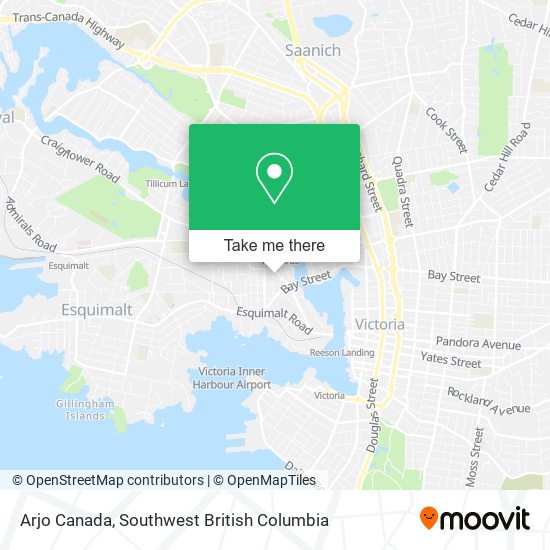 Arjo Canada map