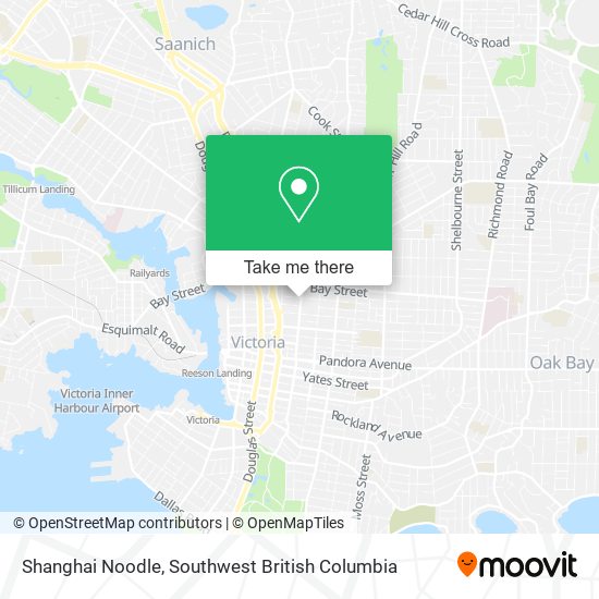 Shanghai Noodle map